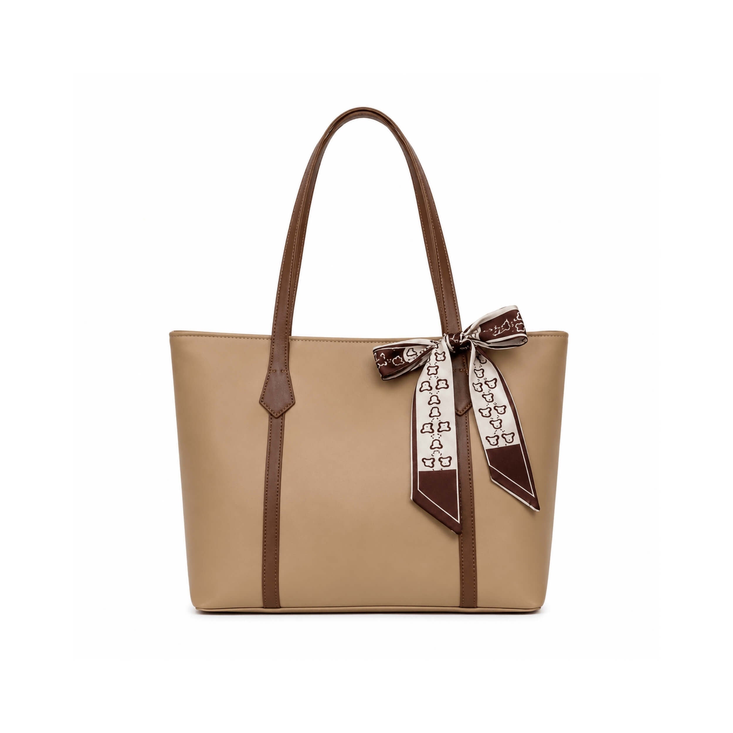 Mocha Elegance Tote Bag