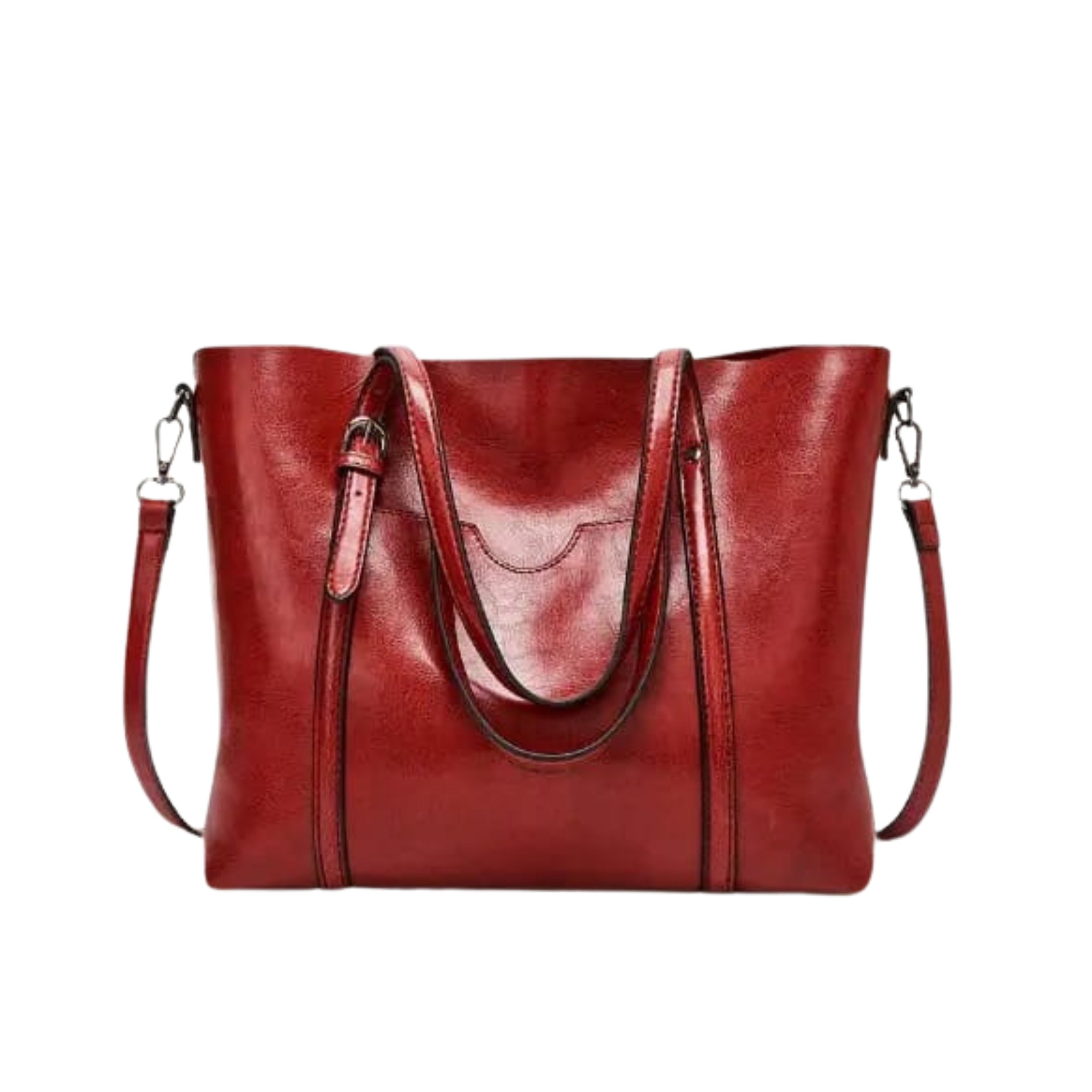 Ruby Elegance Shoulder Bag