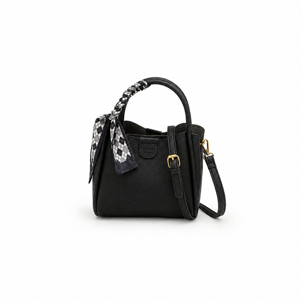 Beige Charm Crossbody Bag