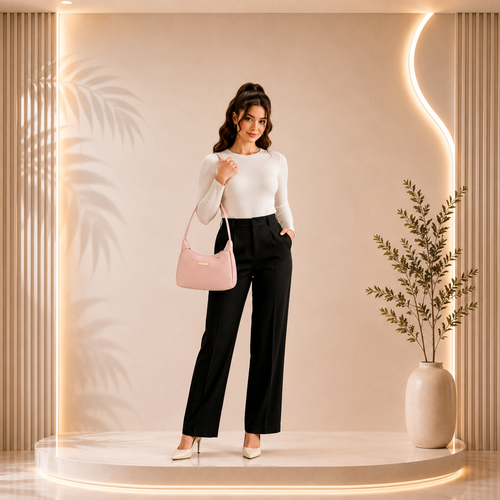 Blush Muse Shoulder Bag