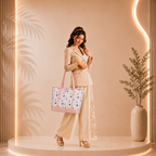 Blush Charm Tote Bag