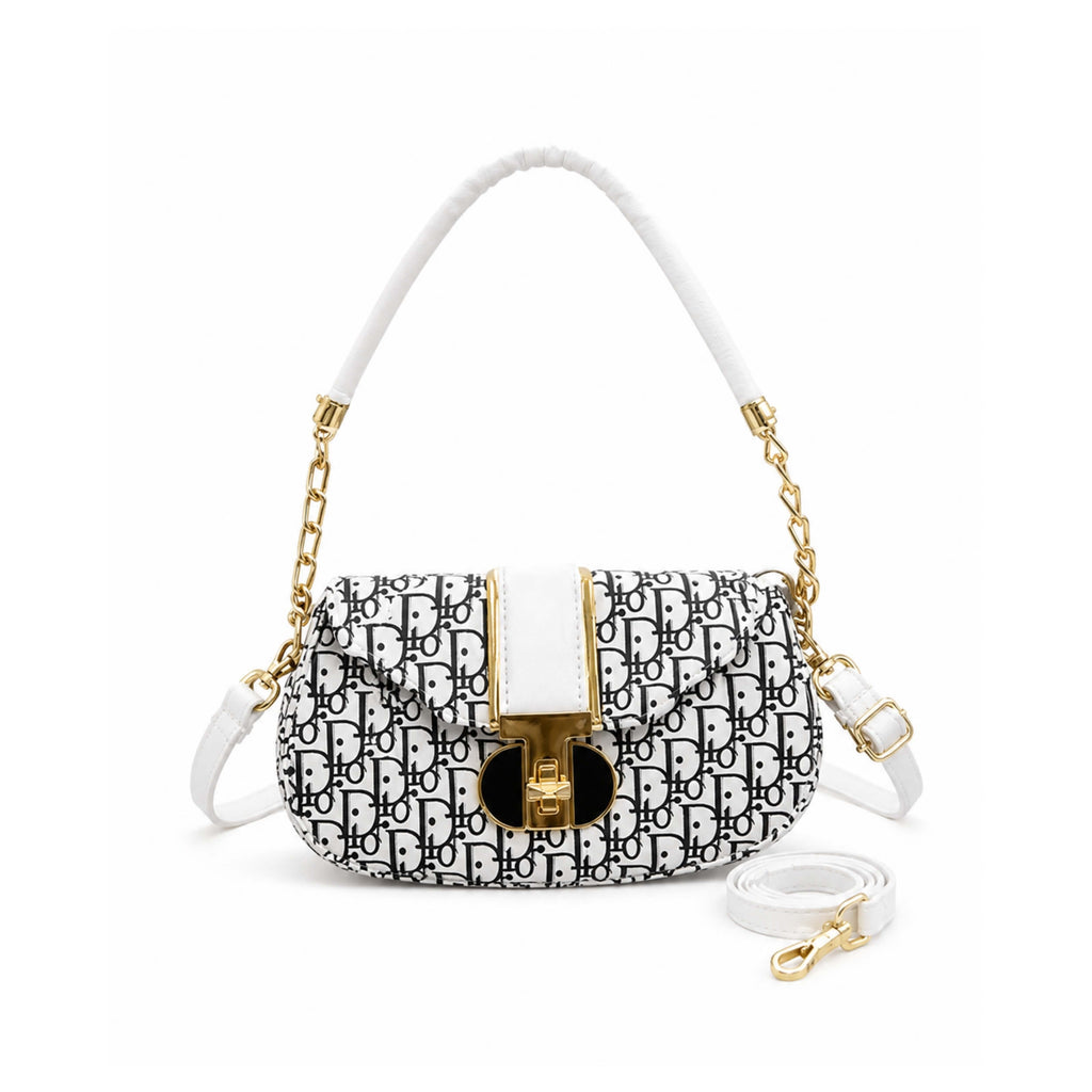Monogram Luxe Shoulder Bag