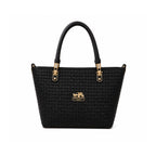 Midnight Weave Shoulder Bag