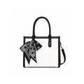 Monochrome Luxe Tote