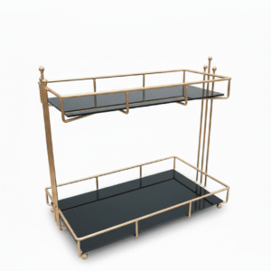 Double layer csmetic organizer