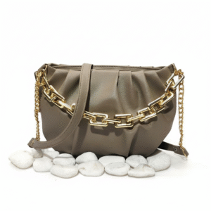 Women's Plain Saddle Crossbody Bag