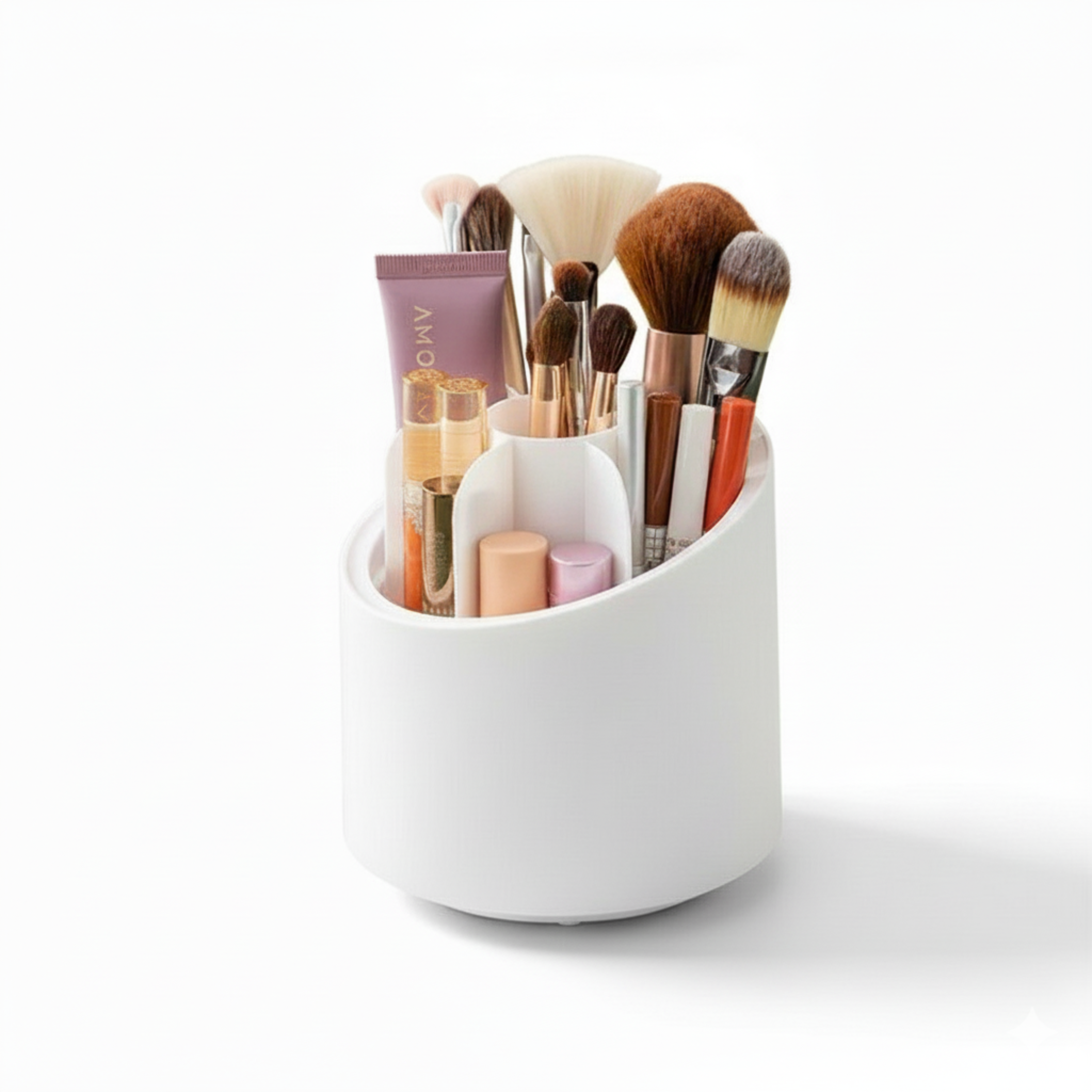 360 Degree Rotating Makeup Brush Holder