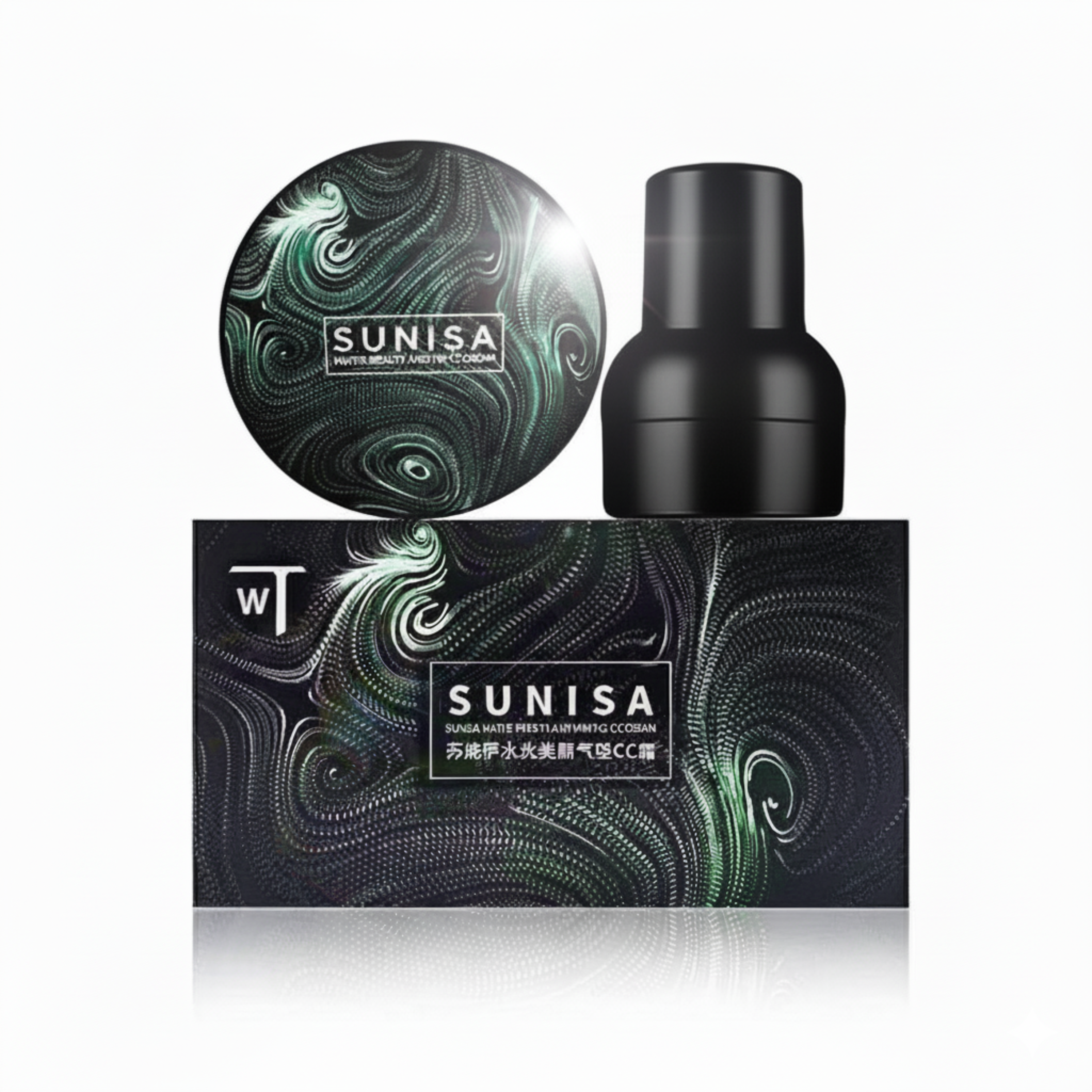 Cream, Sunisa Foundation Mushroom Headed & Air Cushion BB CC