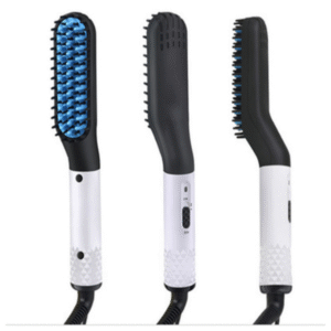 The Ultimate 2-in-1 Electric Beard and Hair Straightener Brush