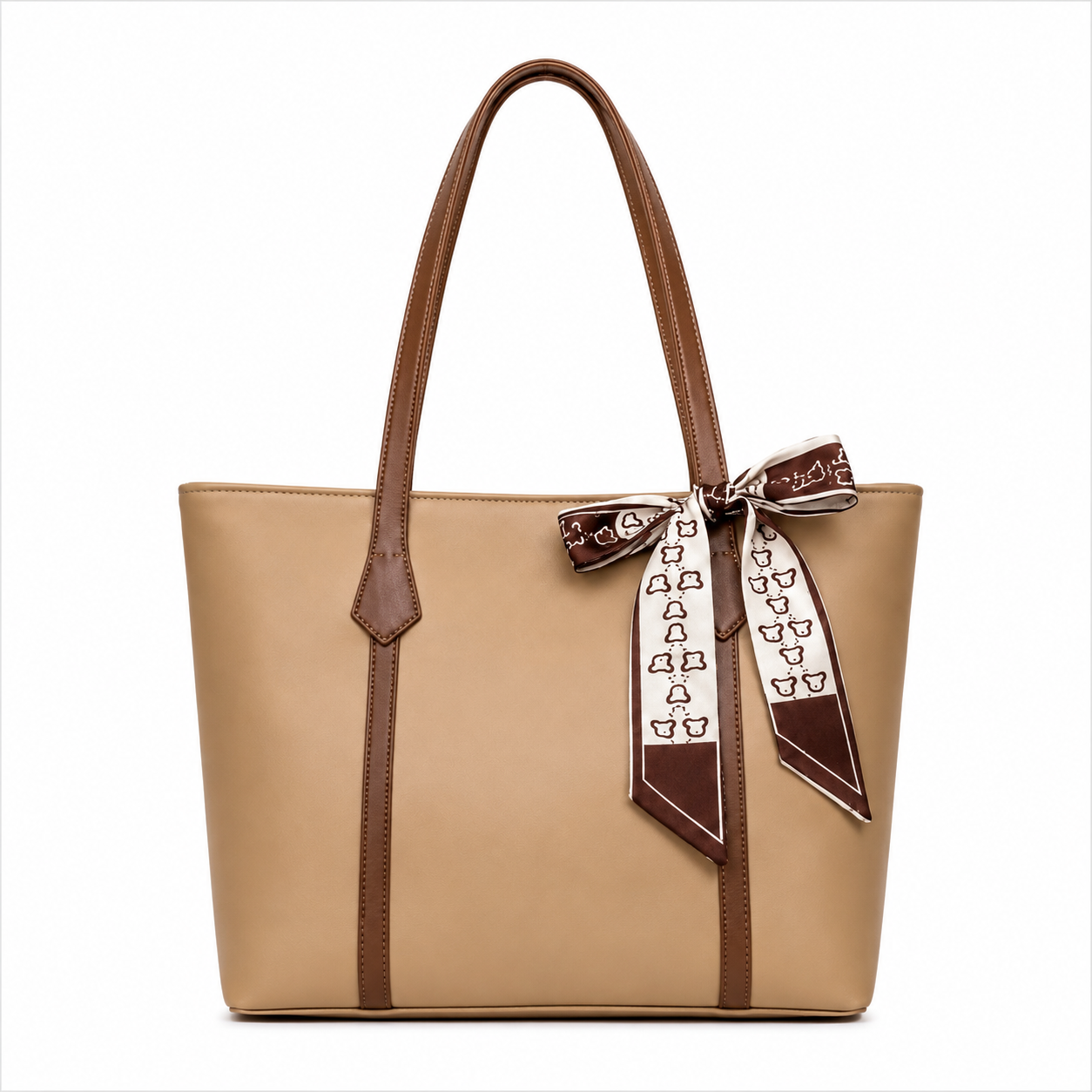 Mocha Elegance Tote Bag