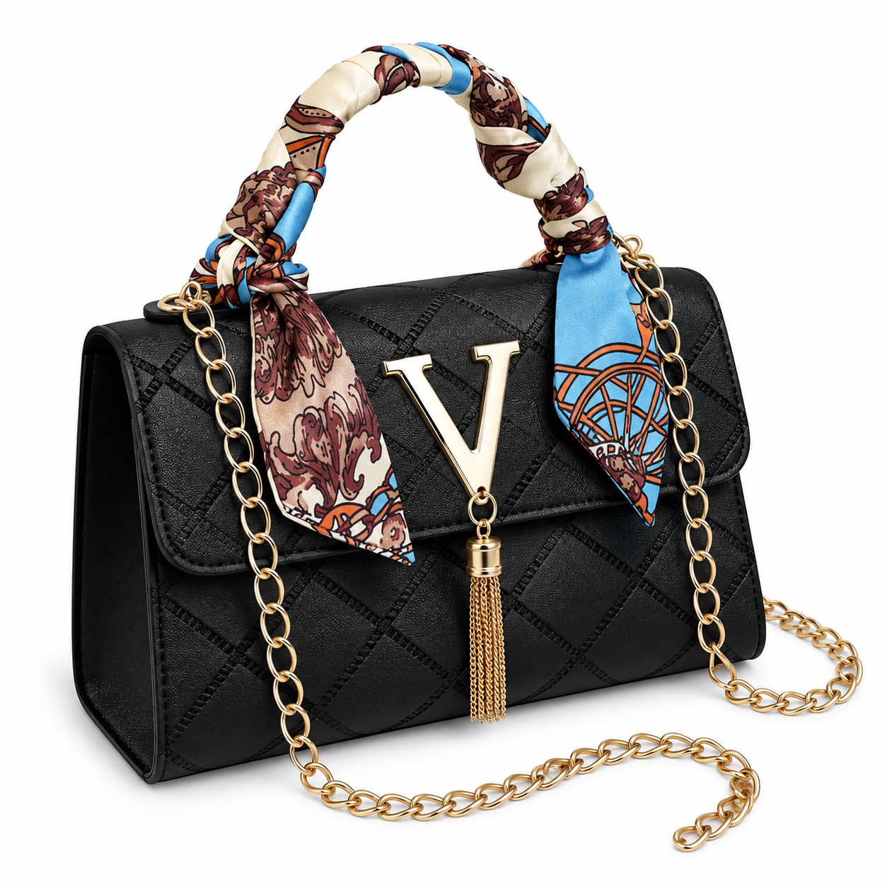 Aurelia Quilted Crossbody Bag