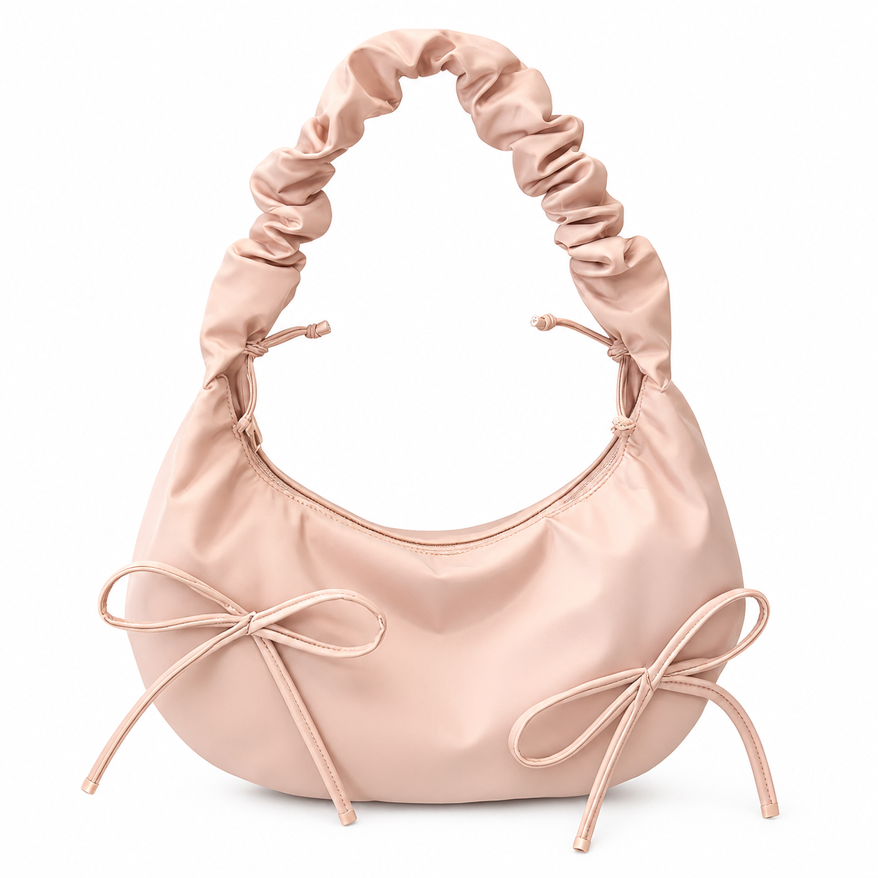 Luna Ruched Shoulder Bag