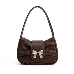 Bow Accent Shoulder Bag